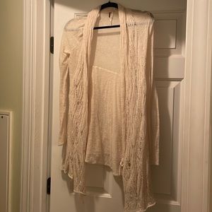 Free people wool cardigan